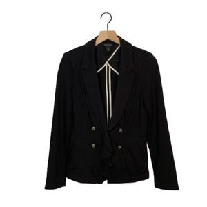 White House Black Market Black Blazer Women’s Sz 6